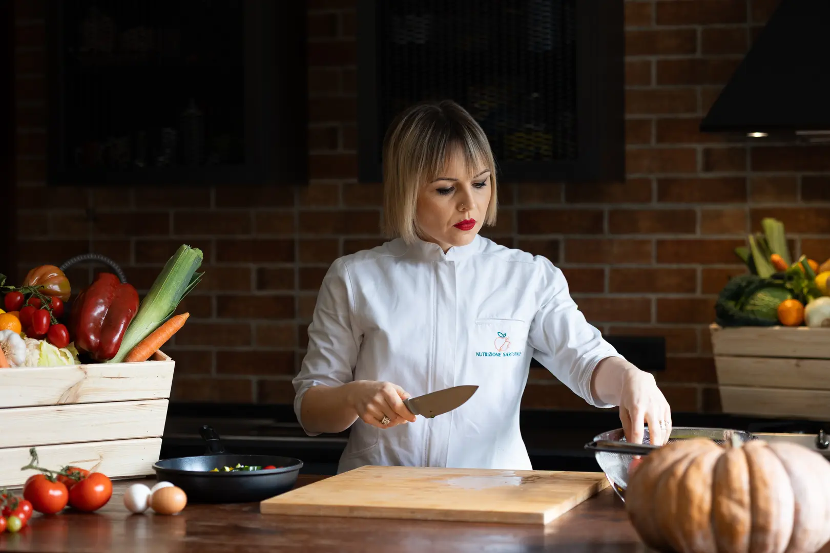 Dietista online - Dott.ssa Arianna Salomoni in cucina